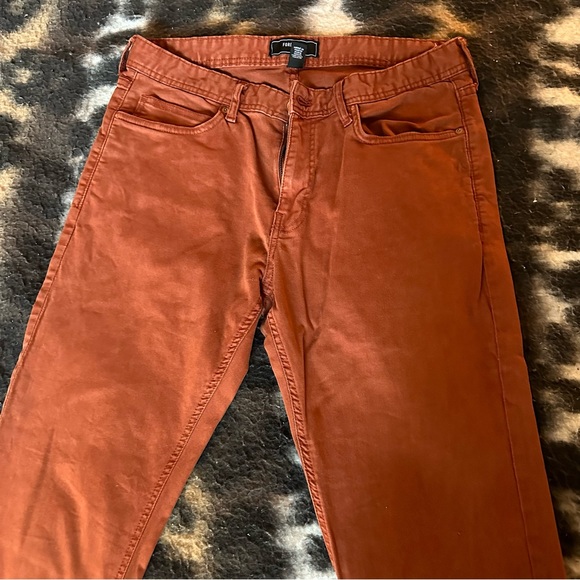 Forever21 Jeans rust terracota Size 32 Men - Picture 8 of 9